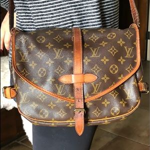 Louis Vuitton vintage Saumur 30